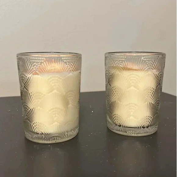 Set of 2 White Tea Citrus Candles | White Candles | Set of Candles | Vintage - Picture 5 of 5